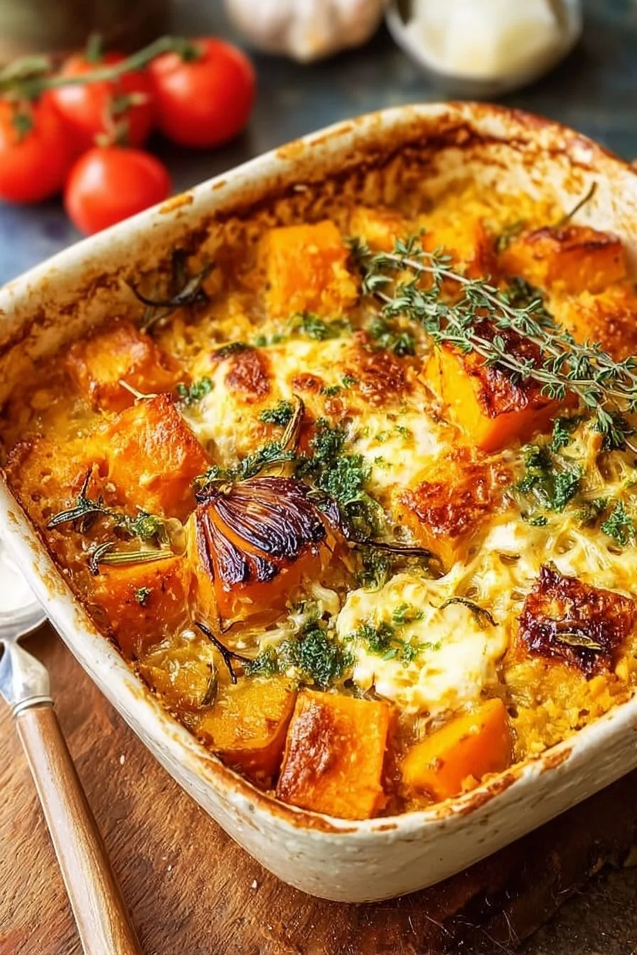 Homemade Butternut Squash Bake