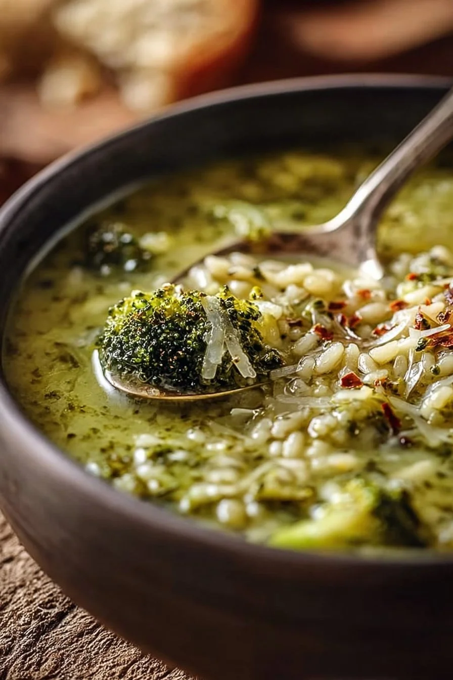 Homemade Italian Broccoli Soup