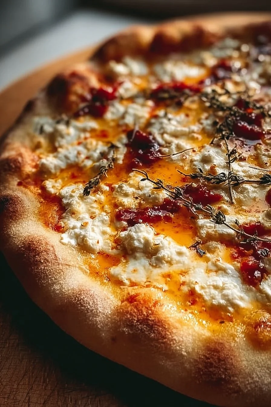 Irresistible Hot Honey Ricotta Pizza Delight: An Incredible 7-Step Recipe