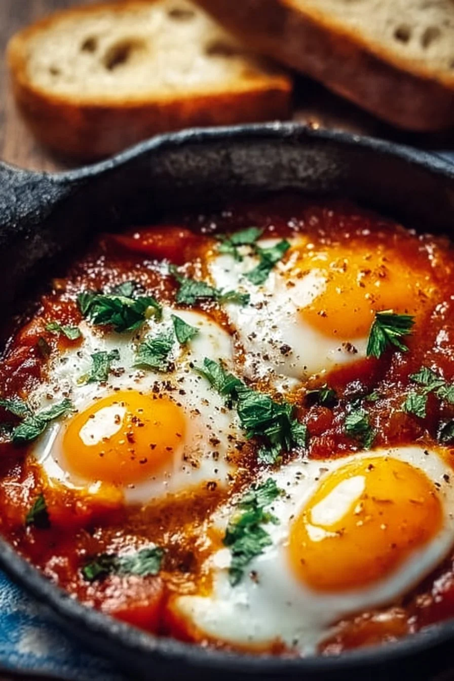 Italian Eggs in Purgatory
