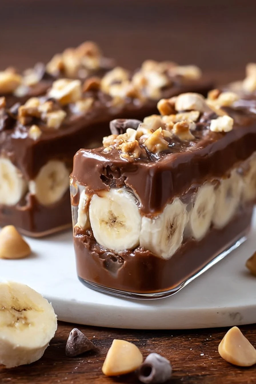 Low Calorie Frozen Banana Snickers Recipe
