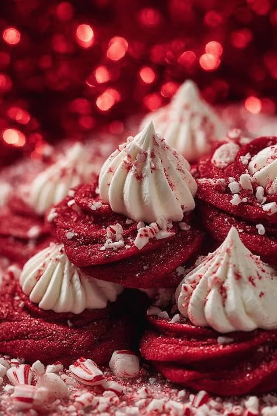 Peppermint Red Velvet Blossoms: 7 Irresistible Holiday Cookies You’ll Love