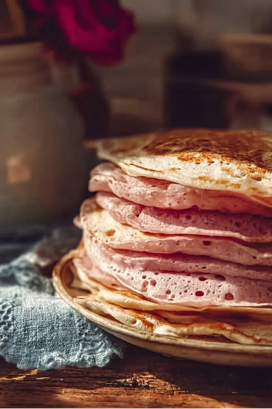 Rose Water Pancakes