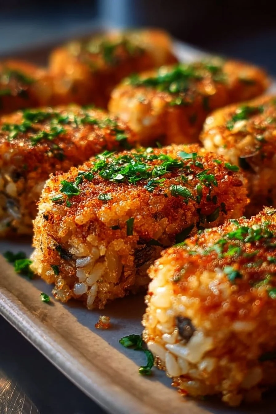 Delicious Sardine and Rice Nibbles for healthy snacking