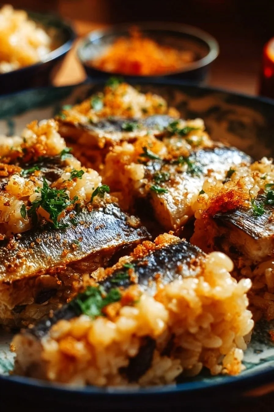 Sardine and Rice Nibbles