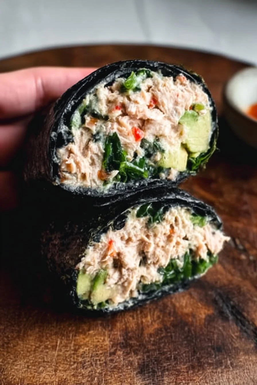 Tuna Salad Nori Wraps (paleo!)