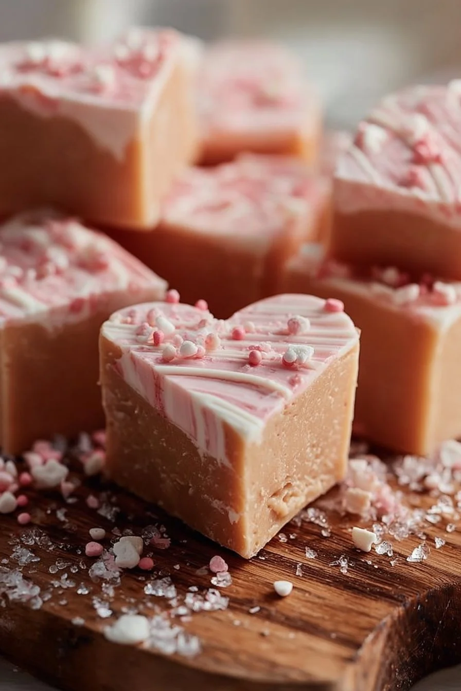 Valentine's Day Sugar Cookie Fudge Recipe