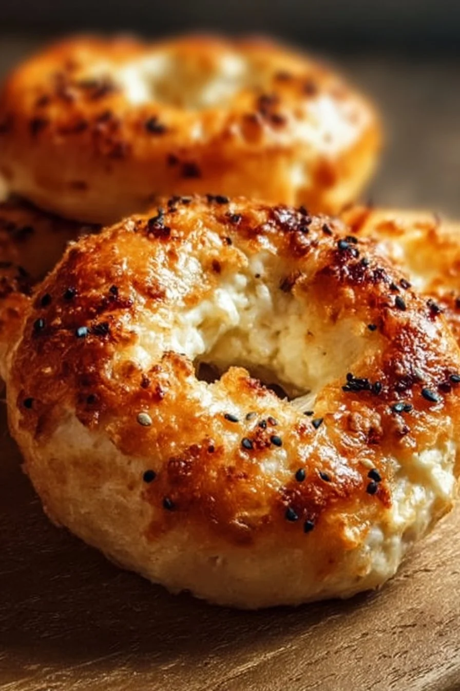 Cottage Cheese Bagels