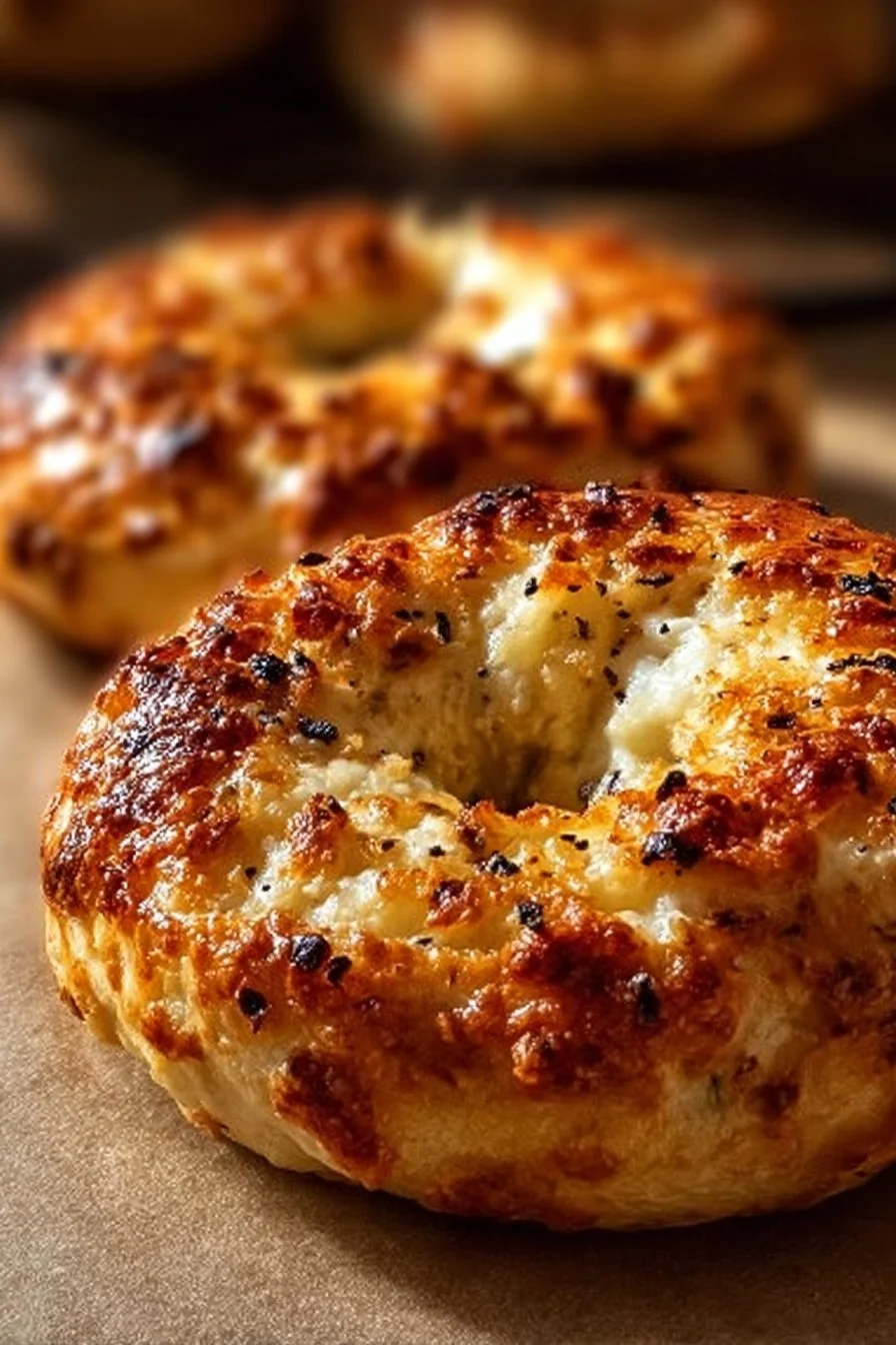 Cottage Cheese Bagels