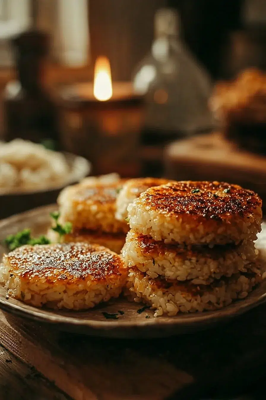 Crispy Rice Patties: The Easy Way to Upgrade Leftovers