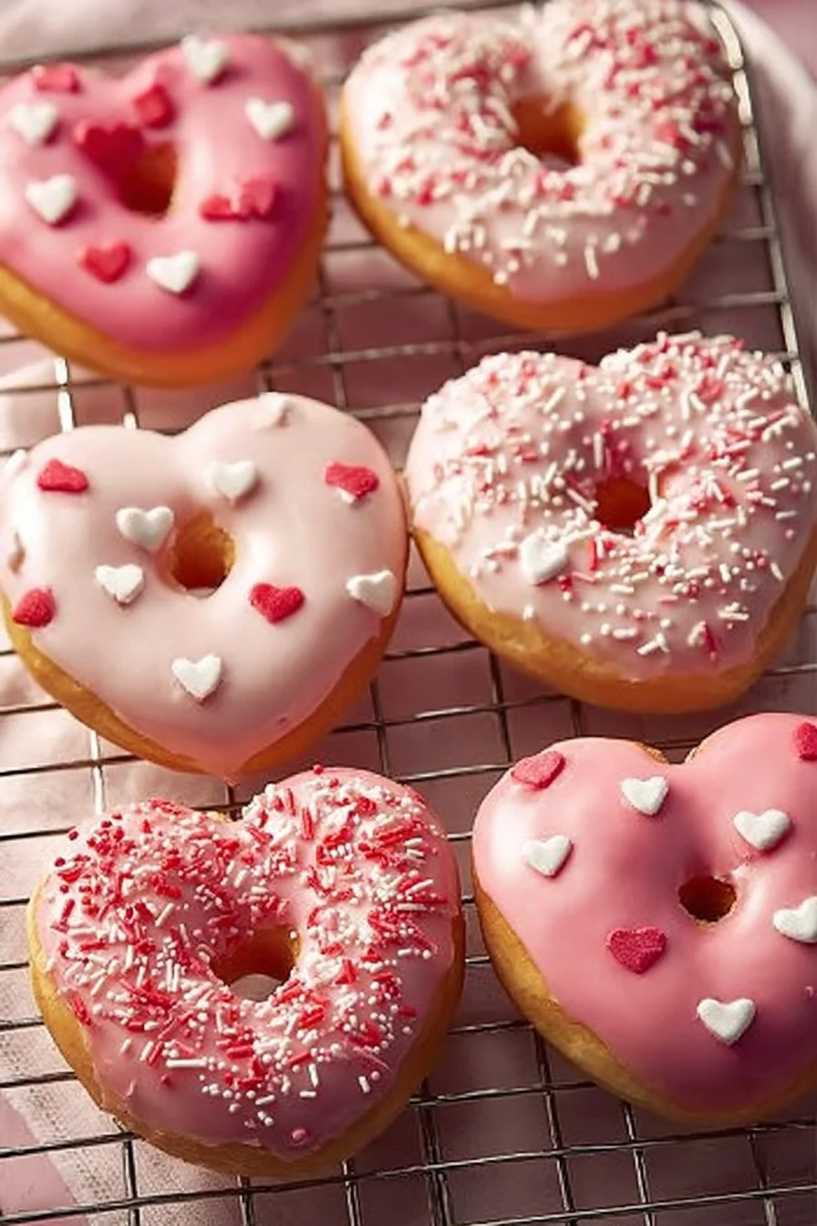 Heart Shaped Donuts