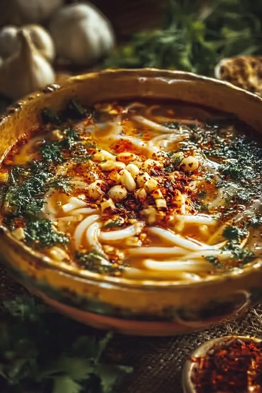 Nutritious Persian Noodle Soup for Cozy Comfort Anytime